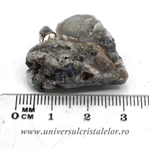 Pandantiv calcedonie inima