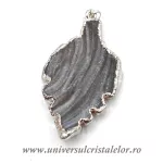 Pandantiv calcedonie frunza