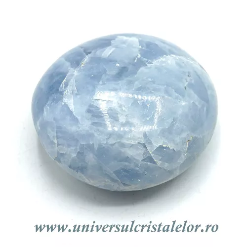 Calcit albastru polisat