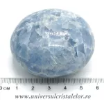 Calcit albastru polisat