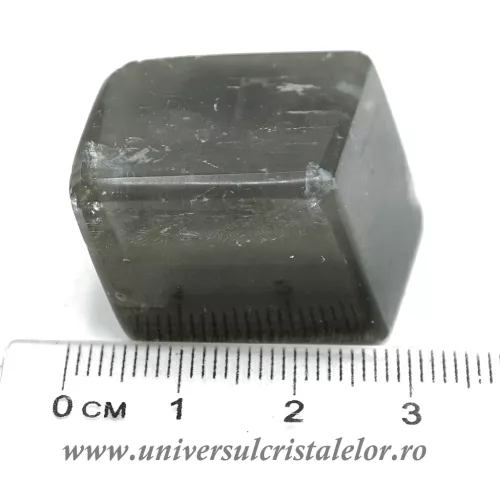 Calcit optic cu rutil unicat m3