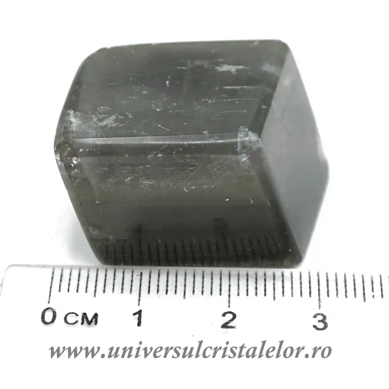 Calcit optic cu rutil unicat m3