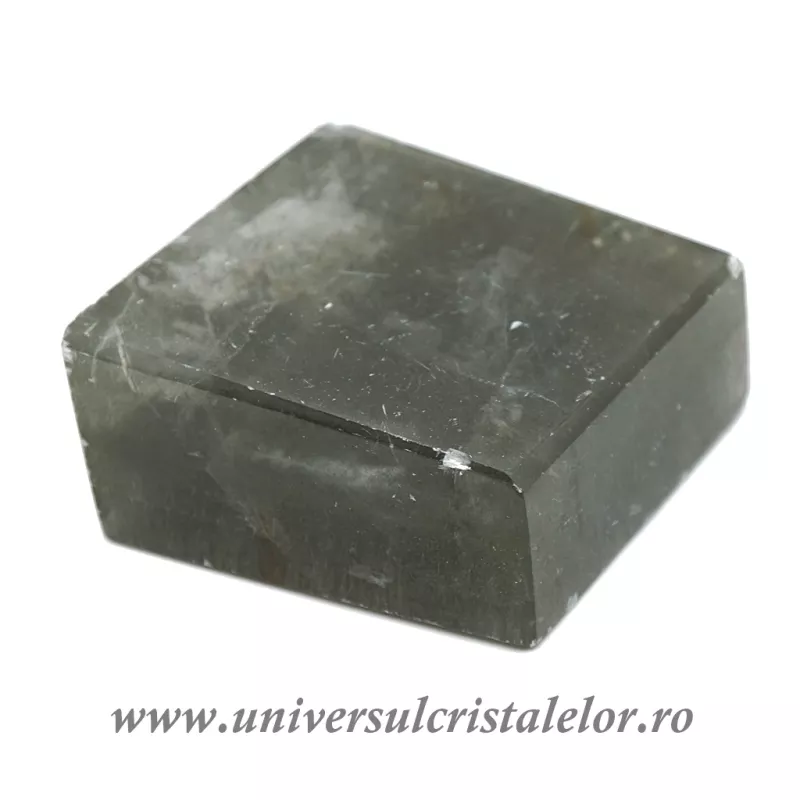 Calcit optic cu rutil unicat m1