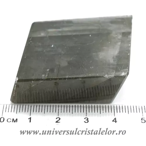 Calcit optic cu rutil unicat m1