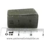 Calcit optic cu rutil unicat m2