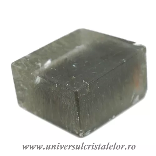 Calcit optic cu rutil unicat m4