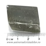 Calcit optic cu rutil unicat m4