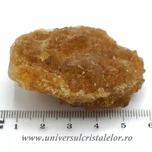 Calcit galben citrin mineral unicat m2