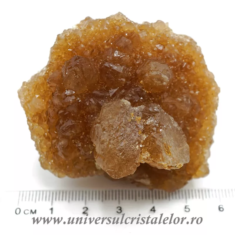 Calcit galben citrin mineral unicat m5