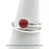 Inel carneol rotund reglabil