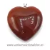 Pandantiv carneol inima unicat c1