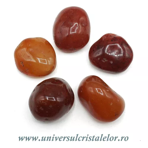 Carneol piatra rulata Carneol piatra rulata