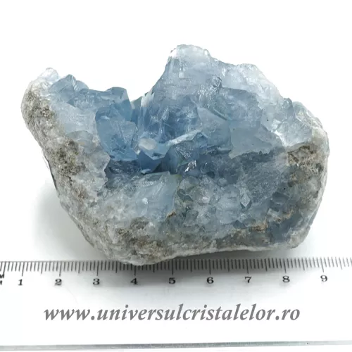 Celestina mineral unicat m3