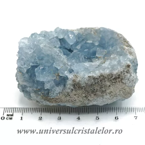 Celestina mineral unicat m2