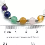 Bratara chakre rotund - 6/4 mm Bratara chakre rotund - 6/4 mm