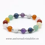 Bratara chakre rotund - 8/5 mm Bratara chakre rotund - 8/5 mm