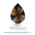 Cabochon chiastolit