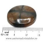 Cabochon chiastolit