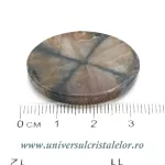 Cabochon chiastolit Cabochon chiastolit