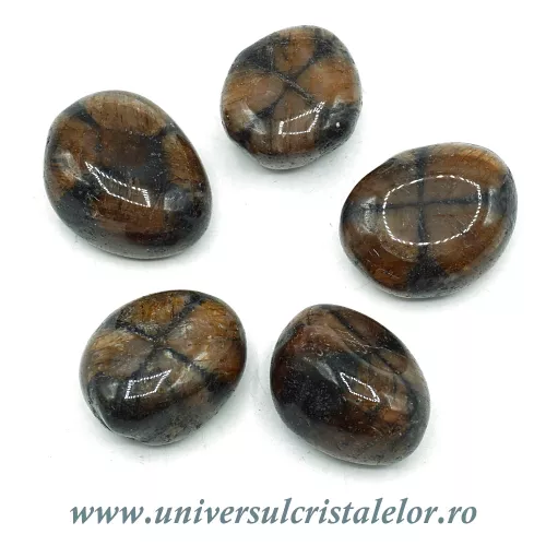 Chiastolit piatra rulata Chiastolit piatra rulata