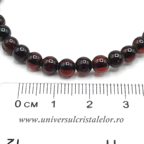 Bratara chihlimbar rotund 4.5 mm Bratara chihlimbar rotund 4.5 mm
