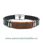 Bratara chihlimbar cu piele naturala Bratara chihlimbar cu piele naturala