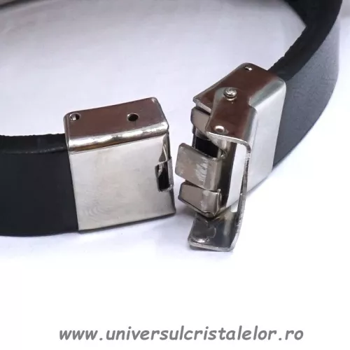 Bratara chihlimbar cu piele naturala Bratara chihlimbar cu piele naturala