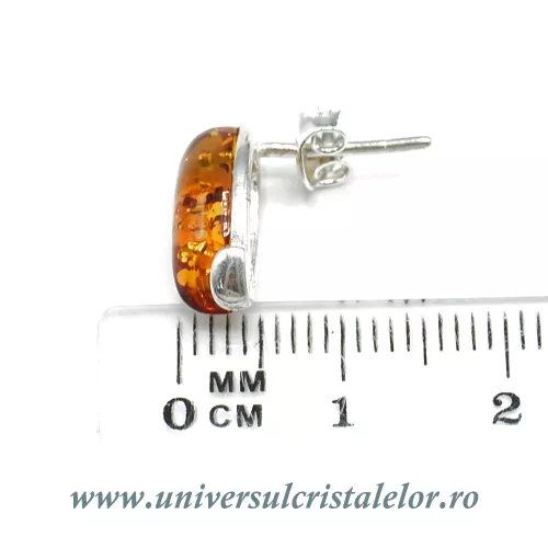 Cercei chihlimbar forma marchiza tip surub (studs) Cercei chihlimbar forma marchiza tip surub (studs)