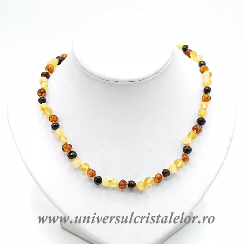 Colier chihlimbar multicolor m1