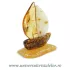 Figurina chihlimbar corabie