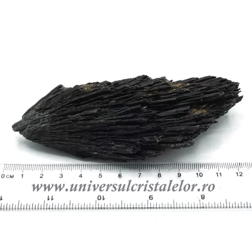 Cianit negru mineral unicat m1 Cianit negru mineral unicat m1