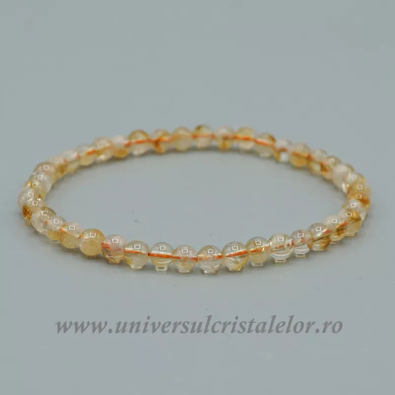 Bratara citrin 4,5-4,8 mm