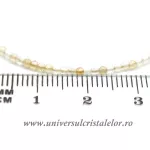 Bratara citrin rotund fatetat 1.9 mm