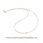 Colier citrin rotund fatetat 1,9 mm