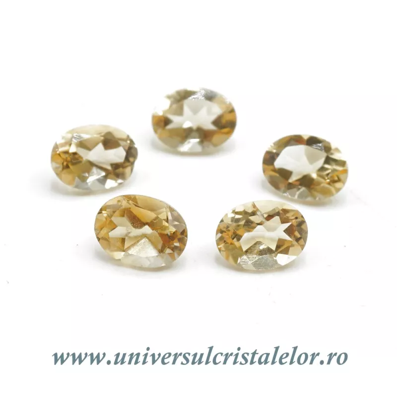 Citrin fatetat oval Citrin fatetat oval