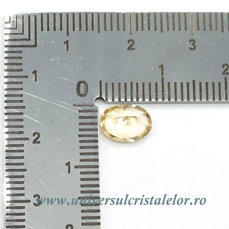 Citrin fatetat oval Citrin fatetat oval