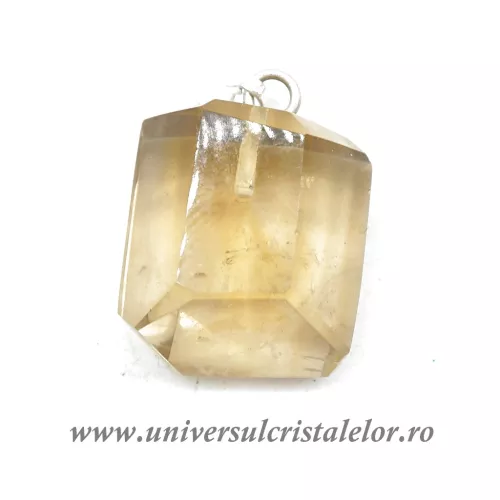 Pandantiv citrin natural m6