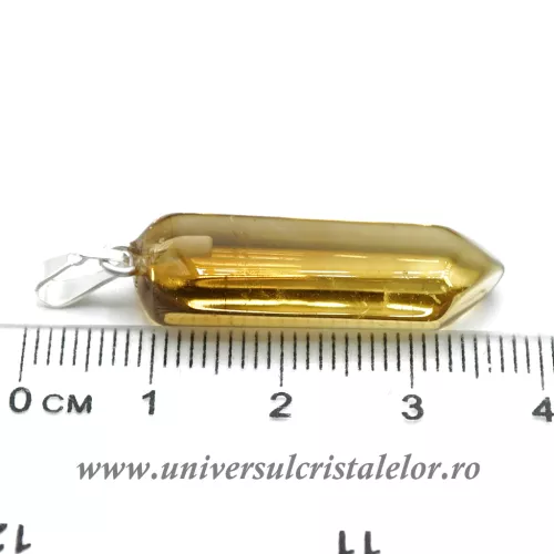 Pandantiv citrin natural m6