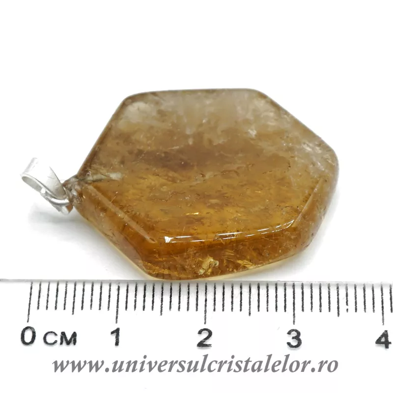 Pandantiv citrin natural m2