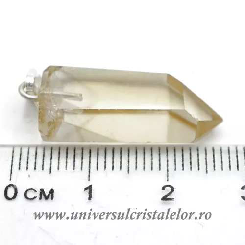 Pandantiv citrin natural m6