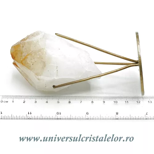 Varf citrin pe suport metal Varf citrin pe suport metal