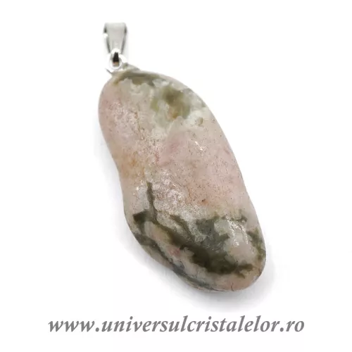 Pandantiv clinozoisit unicat m1