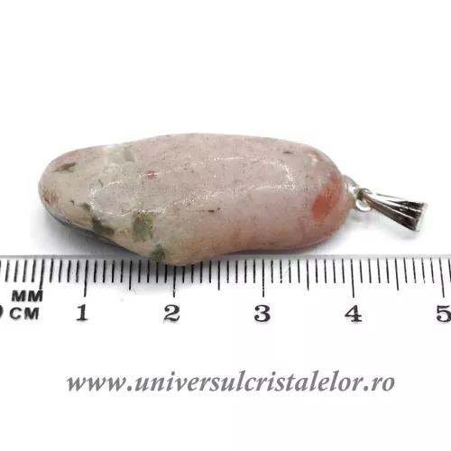 Pandantiv clinozoisit unicat m1