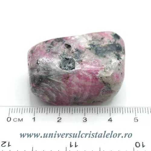 Piatra rulata cobalto-calcit Piatra rulata cobalto-calcit