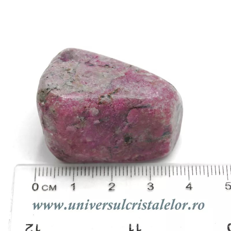 Piatra rulata cobalto-calcit Piatra rulata cobalto-calcit