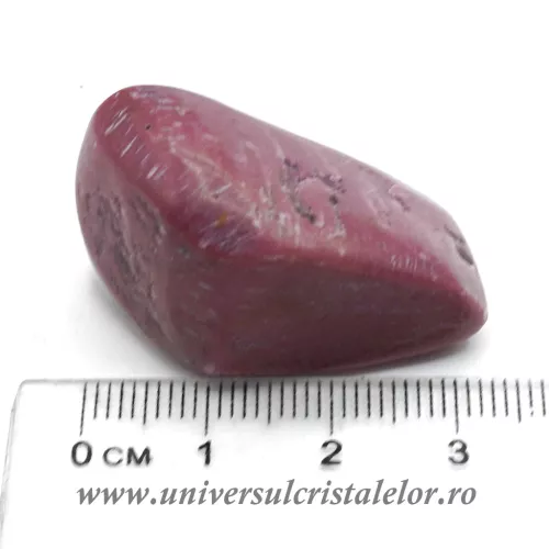 Piatra rulata cobalto-calcit