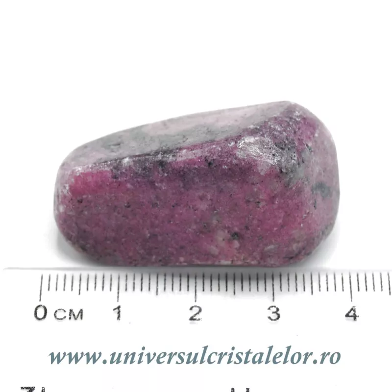 Piatra rulata cobalto-calcit Piatra rulata cobalto-calcit