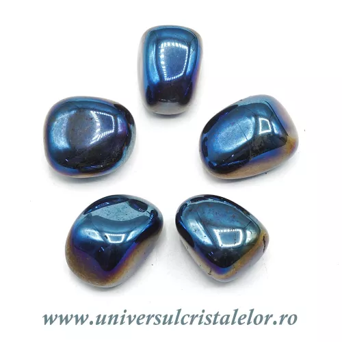 Cobalt aura piatra rulata Cobalt aura piatra rulata