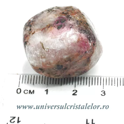 Piatra rulata cobalto-calcit Piatra rulata cobalto-calcit