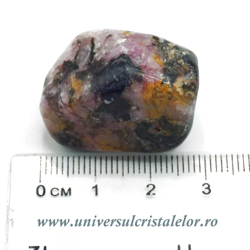 Piatra rulata cobalto-calcit Piatra rulata cobalto-calcit